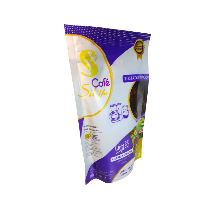 Café Especial Orgánico. Tueste Intenso y Molido Medio.